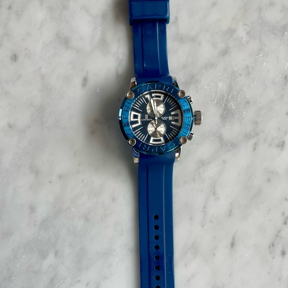 Capri Watch - Blue and Stainless Steel - 49MM - Picture 3 of 6